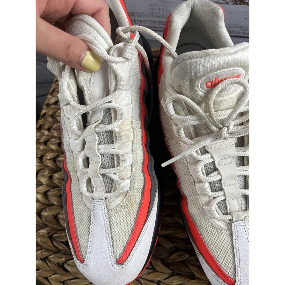 Nike Air Max 95 Essential “Comet” White/ Crimson (749766-112) 2018 Men’s 10.5